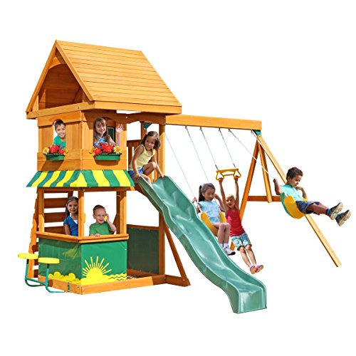 kidkraft paramount wooden playset